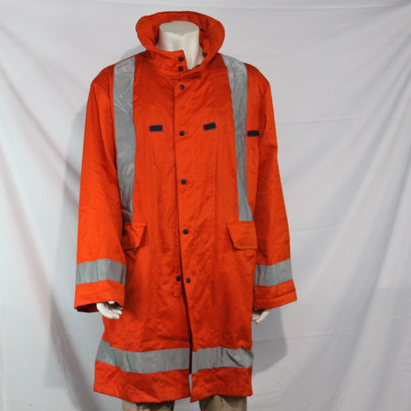 Genuine Surplus Military High Visibility Nomex Orange Coat Jacket G2 (3571)