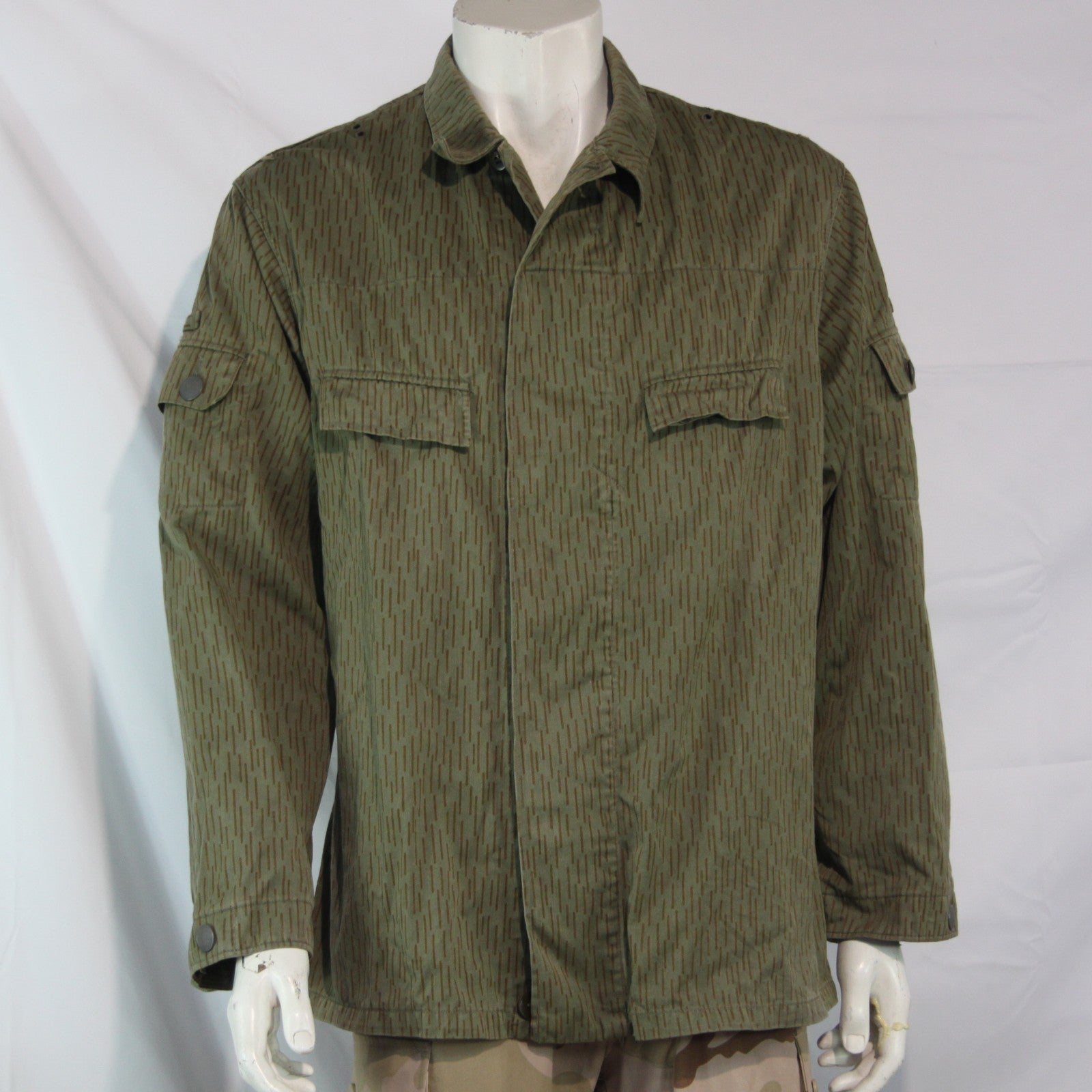 East German Army DDR Camo Shirt Jacket Genuine Surplus  40-42" (4216)