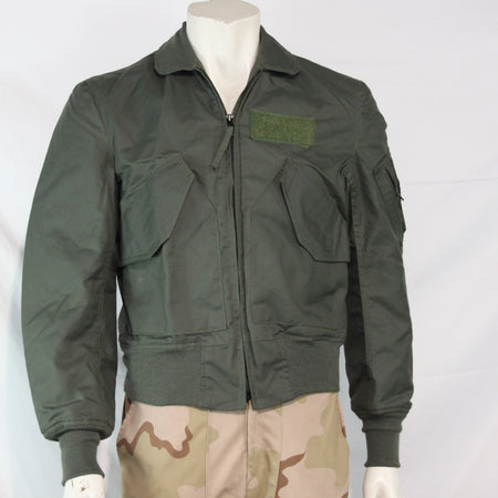 Genuine Surplus USAF Airforce Pilots Flight Jacket Flyers Summer Small (3528)