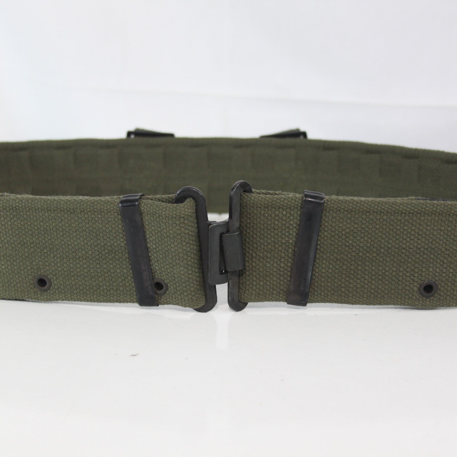 50mm Webbing Belt Dutch Olive 58 Pattern Belt Cotton Genuine Surplus Army G1