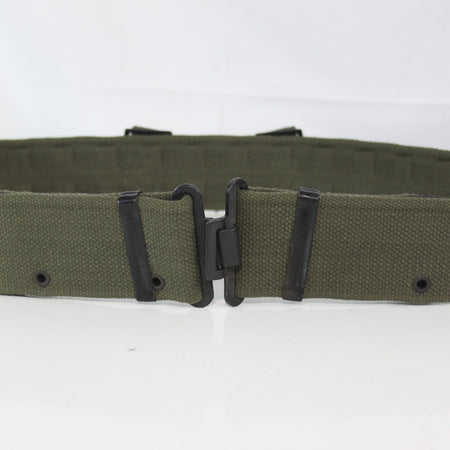 50mm Webbing Belt Dutch Olive 58 Pattern Belt Cotton Genuine Surplus Army G1