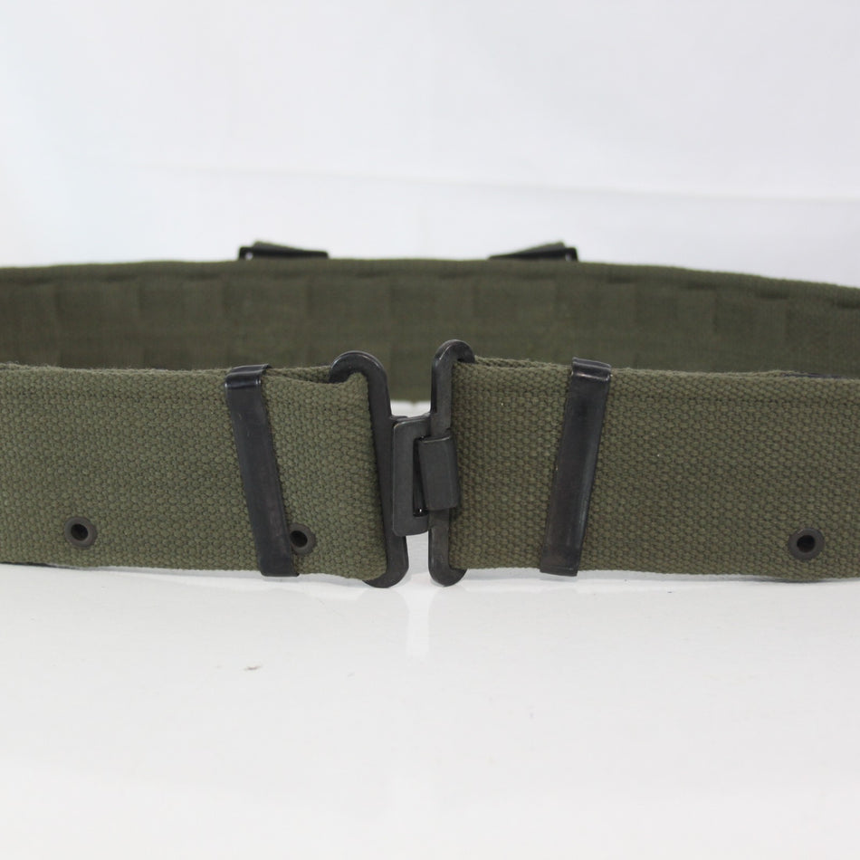 50mm Webbing Belt Dutch Olive 58 Pattern Belt Cotton Genuine Surplus Army G1