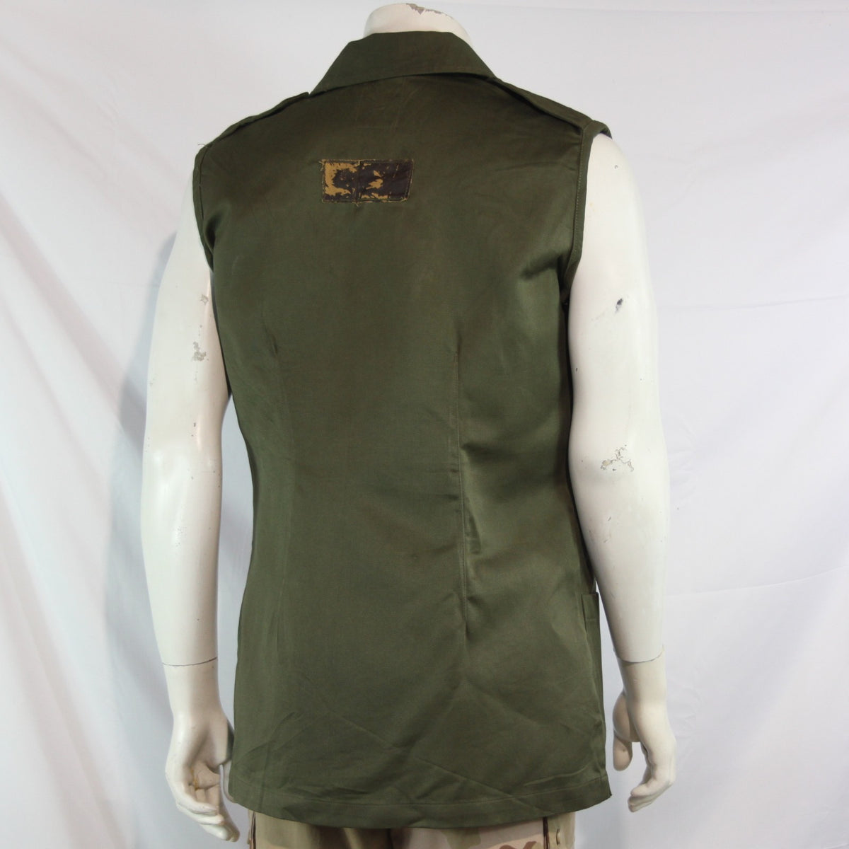 Genuine Surplus Dutch Jacket Converted to Gilet Sleeveless Canvas 34-36"  (4127