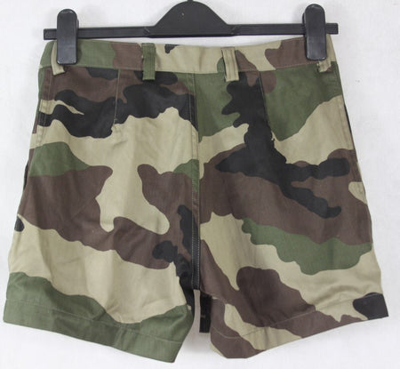 Genuine Surplus French Army CCE Camouflage Shorts Military Cotton XXS-Med (3290)