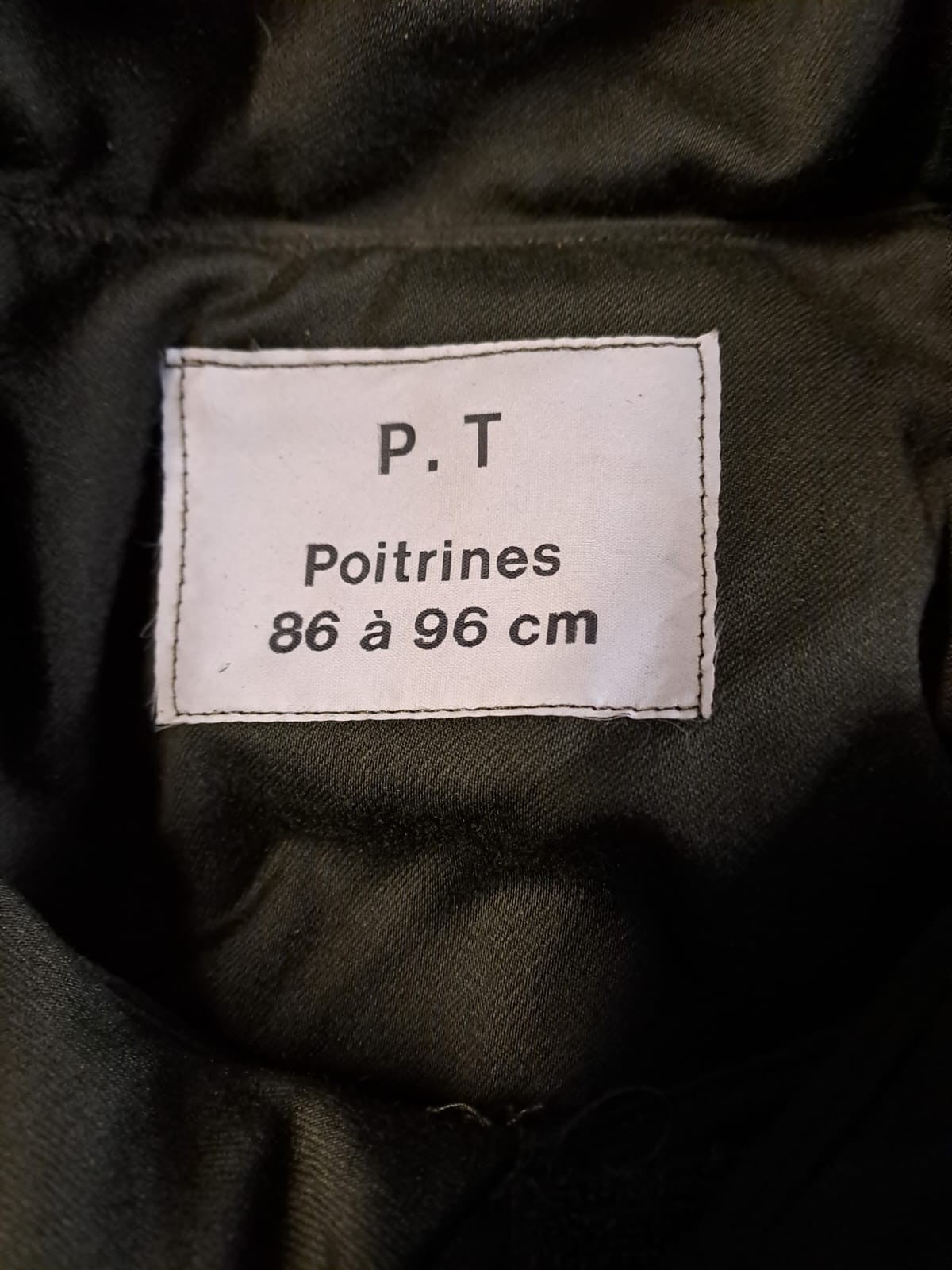 French Army Body Armour Cover Genuine Surplus Olive Small 3973