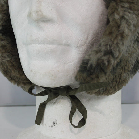 Fleece Mock Sheepskin Winter Trapper Hat Thermal Large Camo (HAT121)