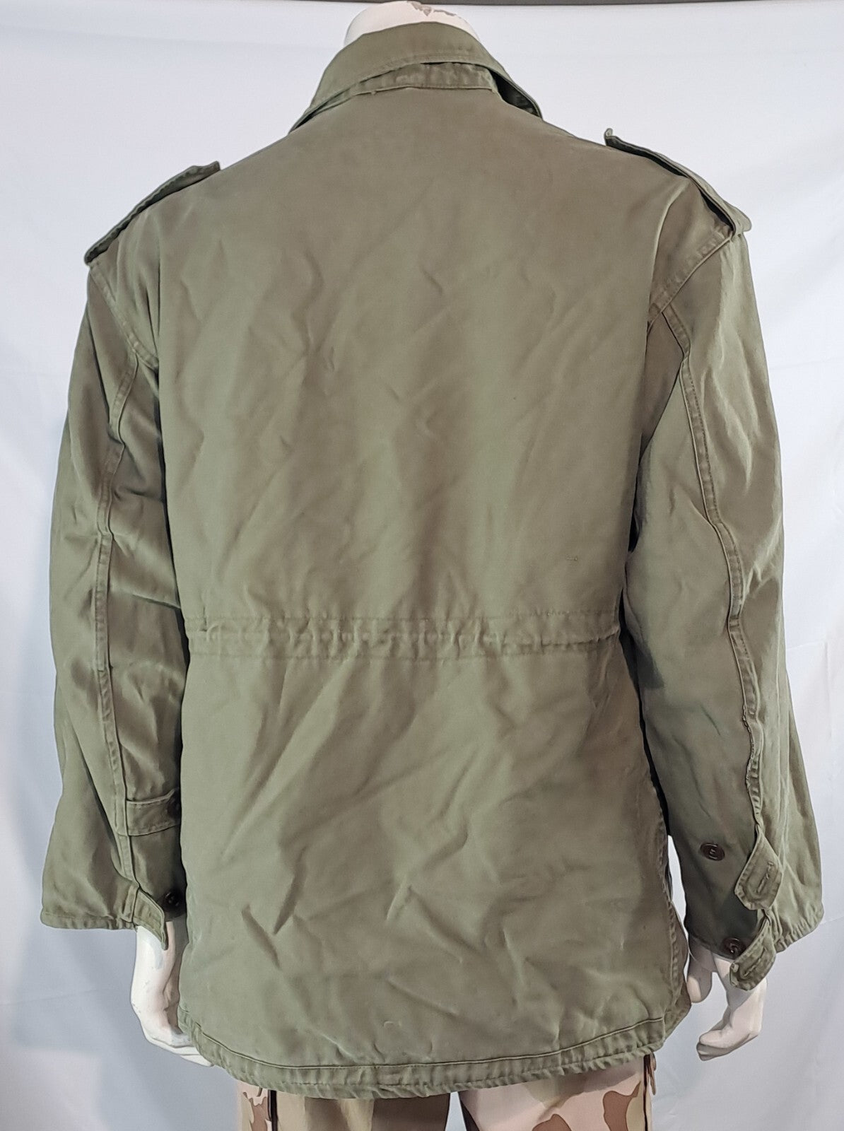 Genuine Surplus Dutch NATO Canvas Jacket Olive Green Grade 2 (2522)