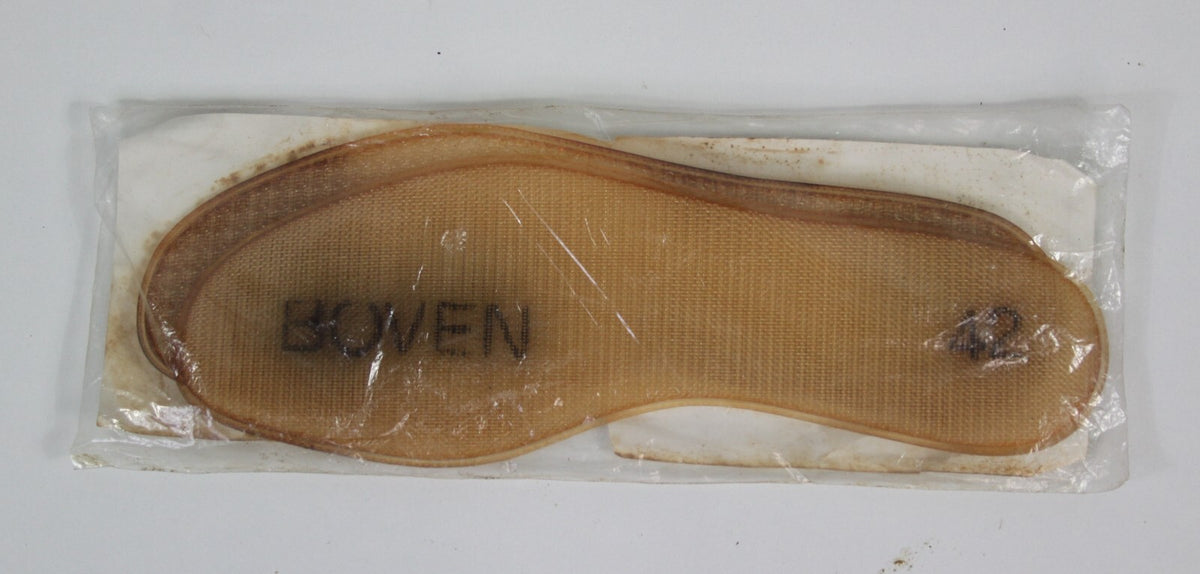 Genuine Surplus NEW German/Dutch Plastic Insoles Green/Tan Washable Size UK 7
