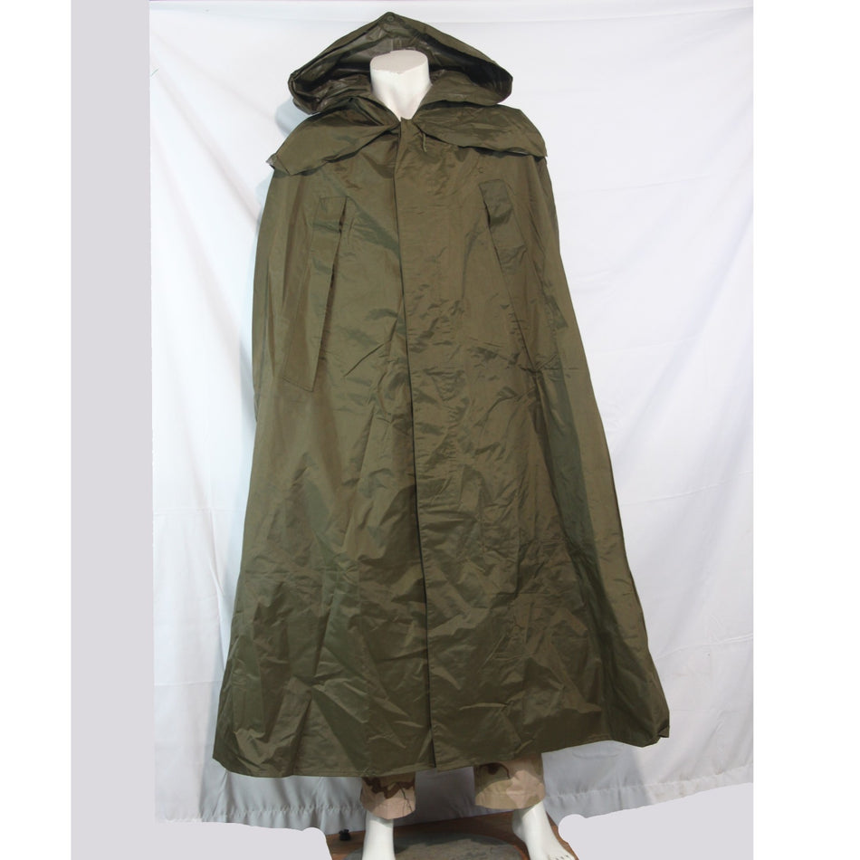 Cloak / Poncho Czech Military Guards Army Waterproof Olive 38-40" (3861)