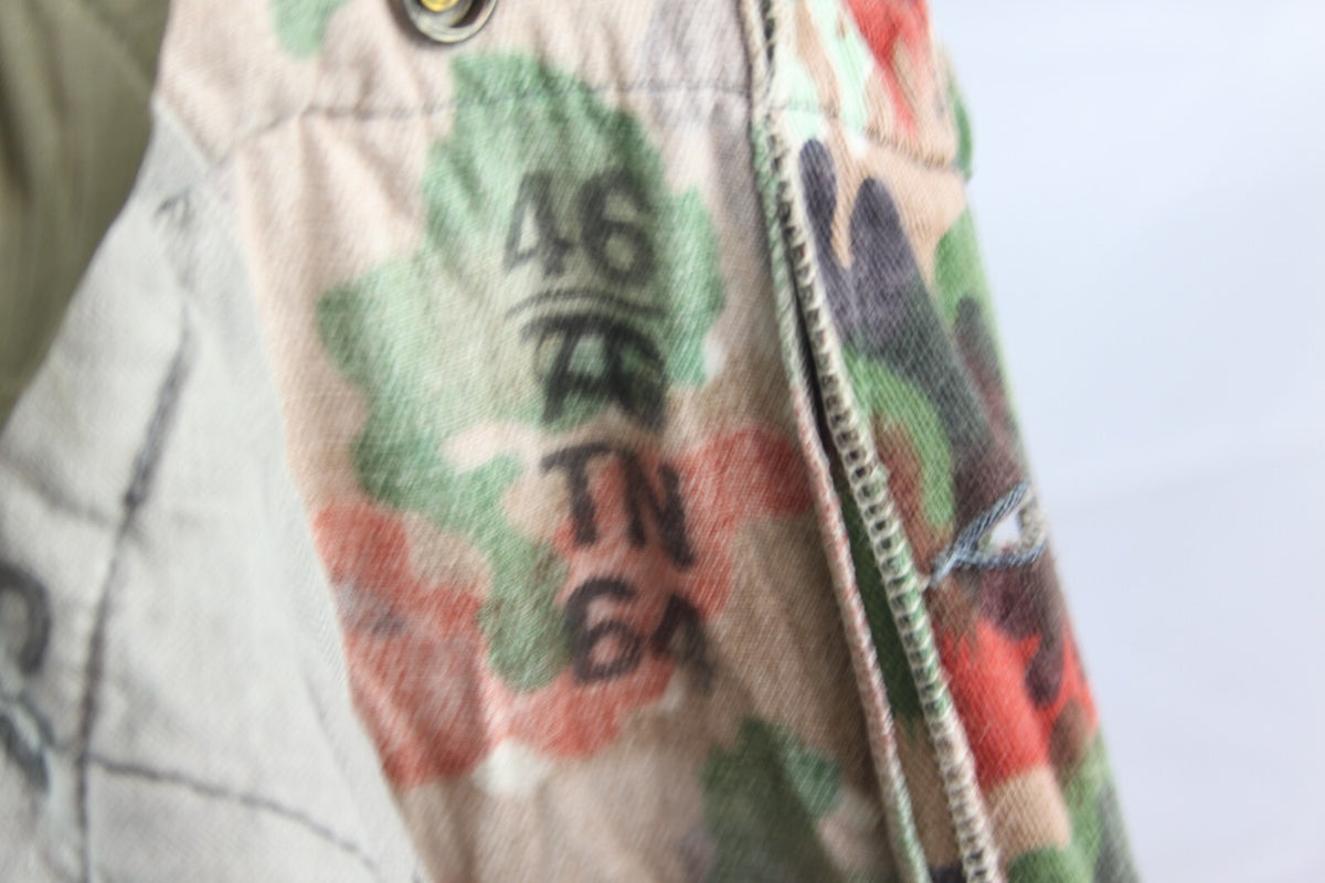 Genuine Surplus Swiss Camouflage Heavyweight Combat Trousers With Pockets (3198)