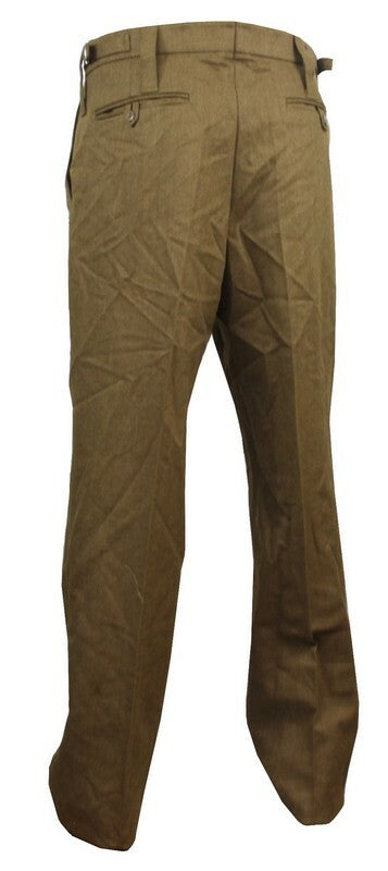 Genuine Surplus British Army No2 Dress Trousers Tan Smart Uniform Formal