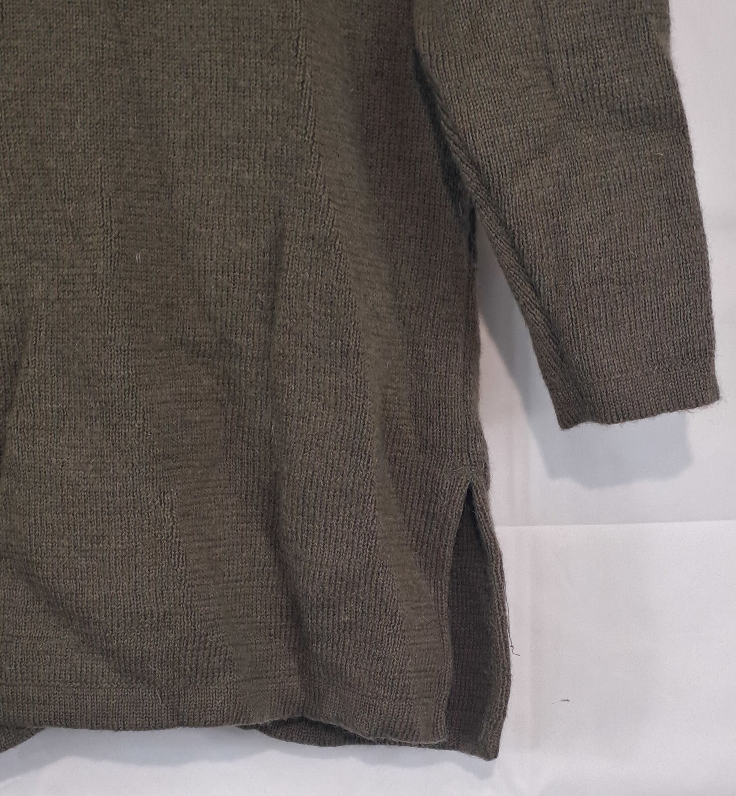 Genuine Surplus British Army & R Marines Cardigan Womens Olive Green 35" (1606)