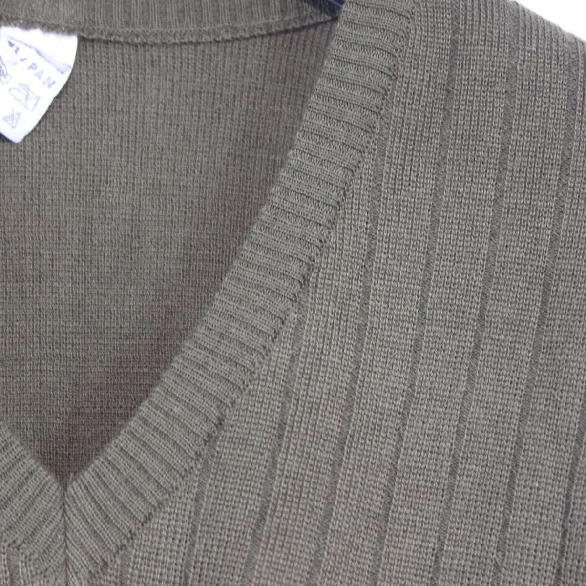 Genuine Surplus Czech Army Lightweight Jumper Olive Green Military (1048)