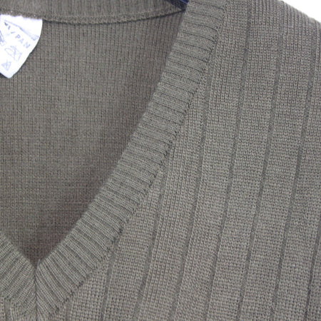 Genuine Surplus Czech Army Lightweight Jumper Olive Green Military (1048)