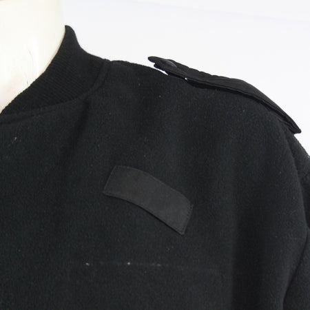 Genuine Surplus Fleece Jacket Warm Fully Lined Black  44-46" (4122)