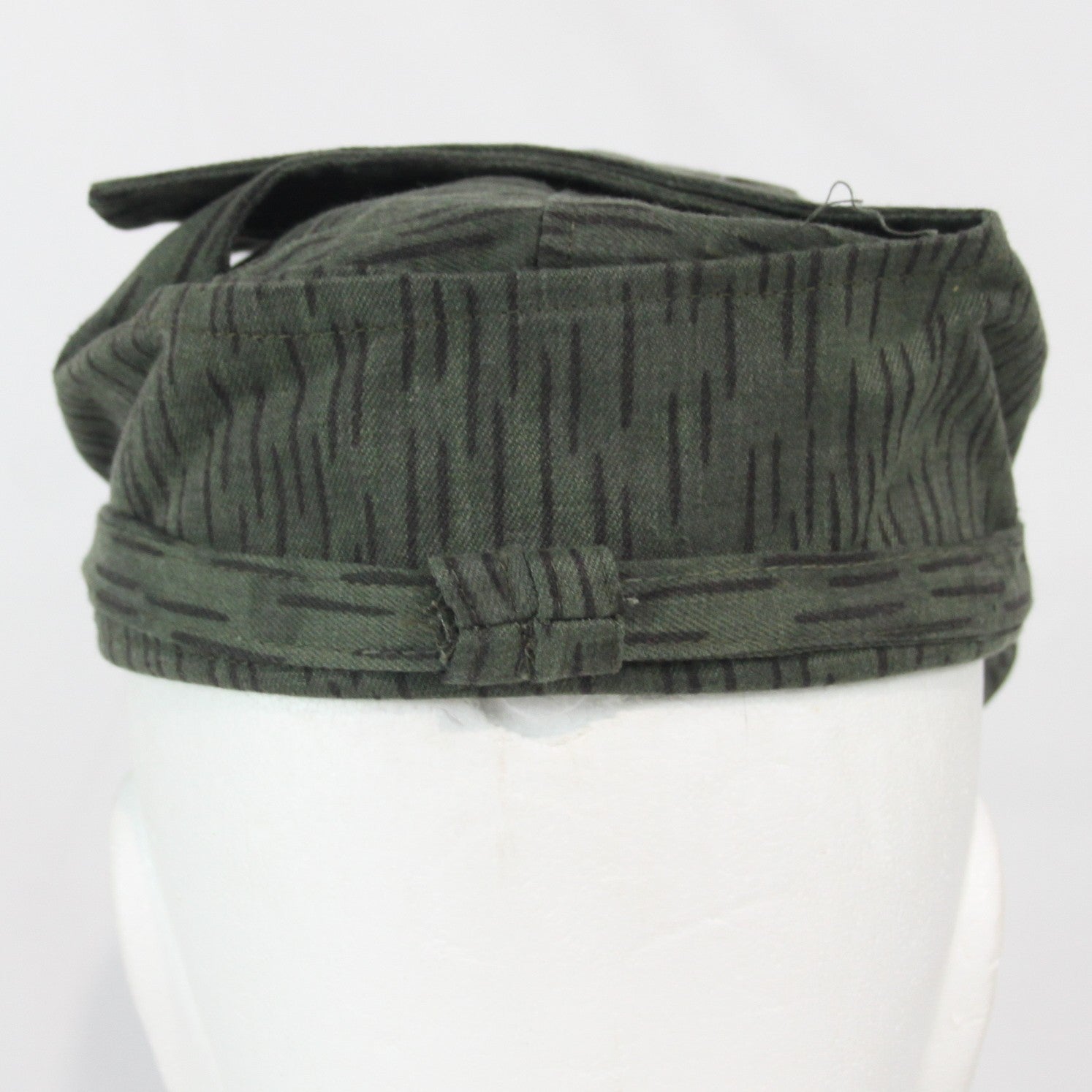 Czechoslovakian Vintage Army Hat Strichtarn 56cm Camouflage Genuine Surplus 3632