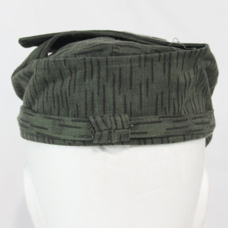 Czechoslovakian Vintage Army Hat Strichtarn 56cm Camouflage Genuine Surplus 3632
