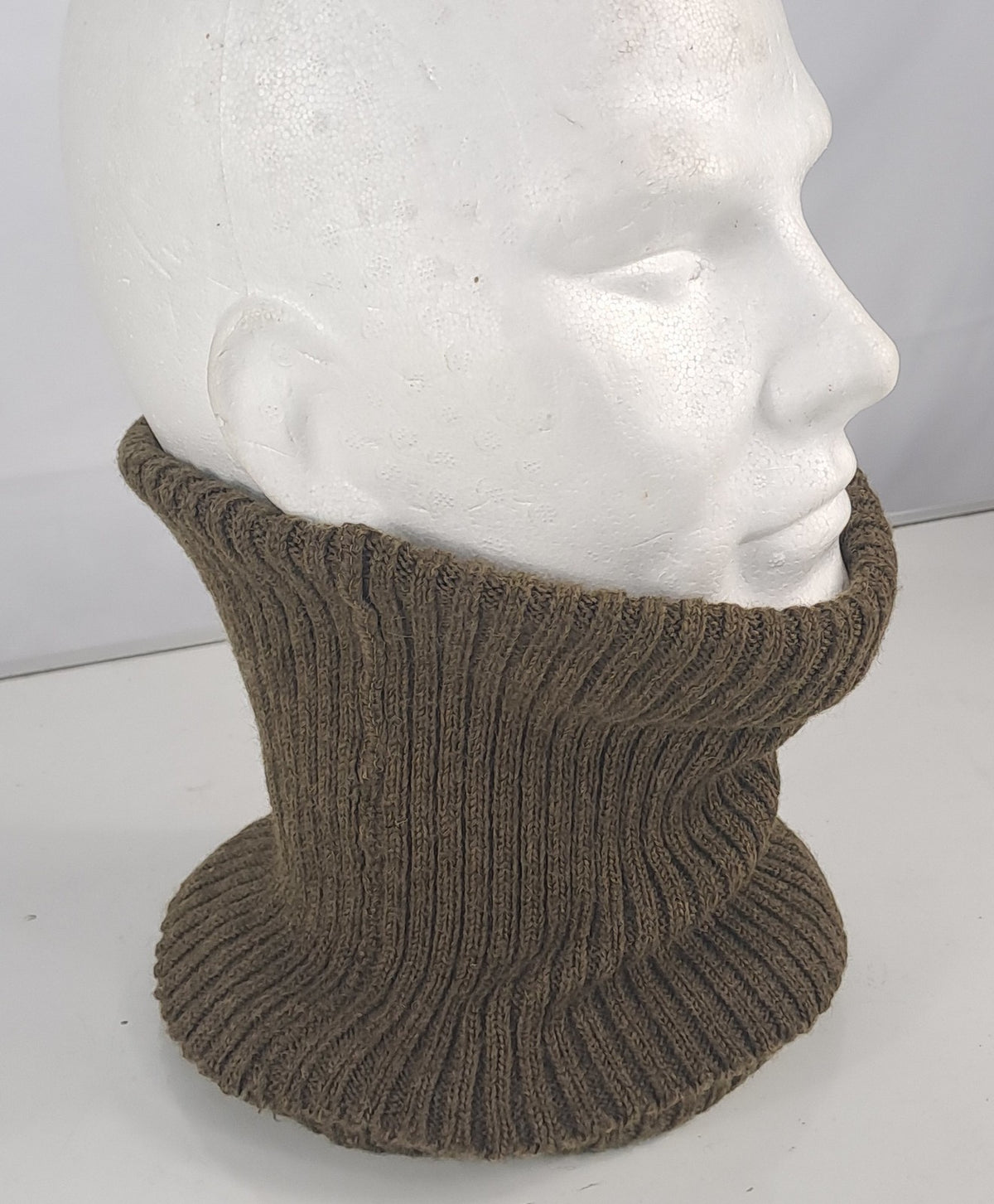 Vintage Headover M50 French Army Chunky Knitted Snood Genuine Surplus (4046)