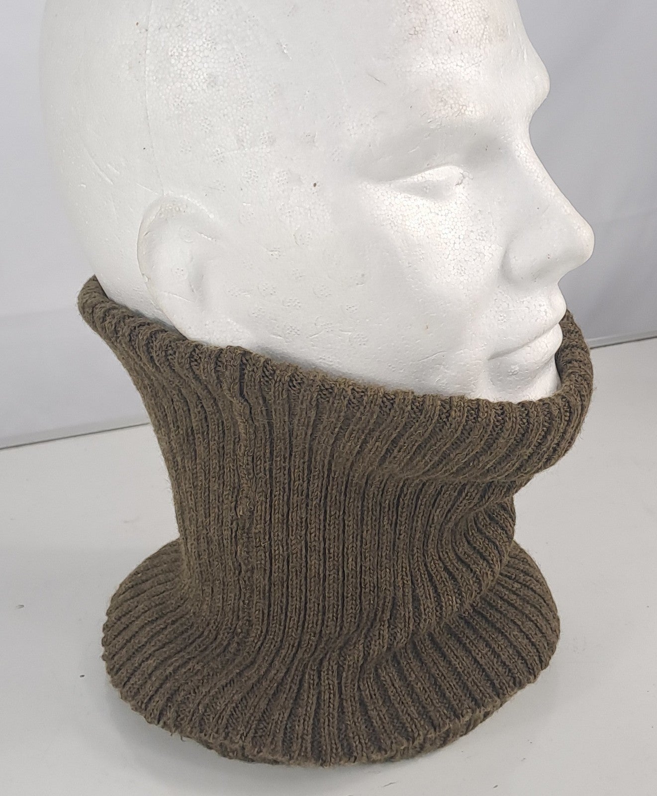 Vintage Headover M50 French Army Chunky Knitted Snood Genuine Surplus (4046)