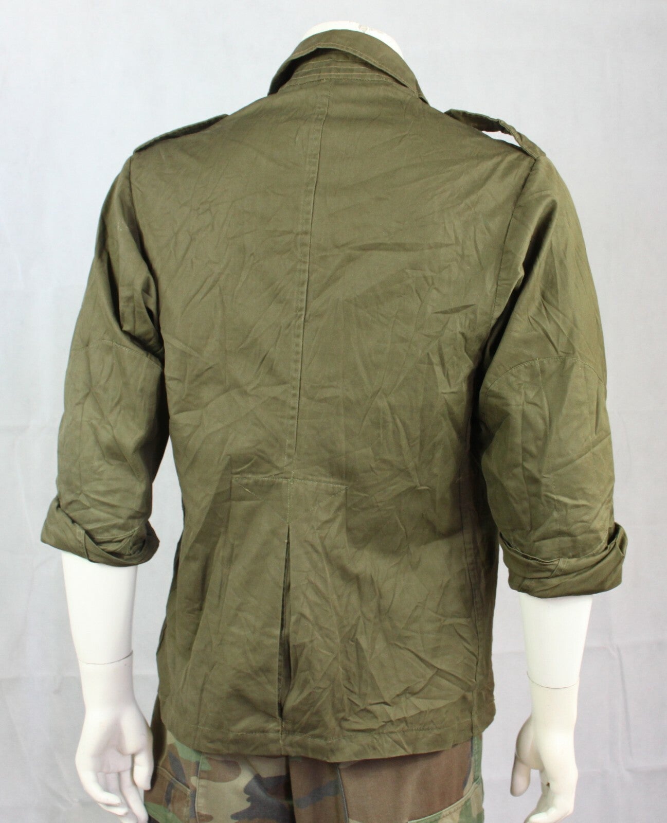 Genuine Surplus Vintage Italian Army Jacket MOD75 Roma Olive Green Forces