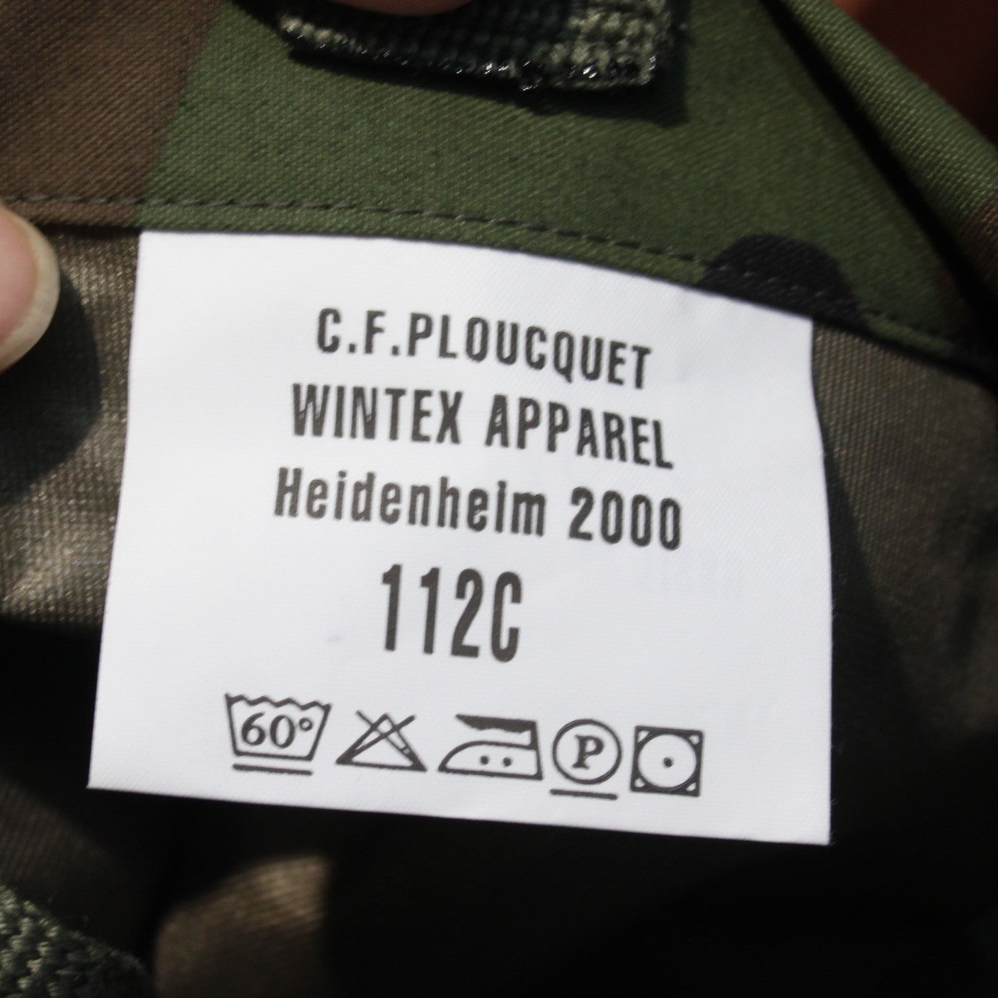 XXL Waterproof Breathable Genuine Surplus French Army CCE Camo OverTrousers(3855