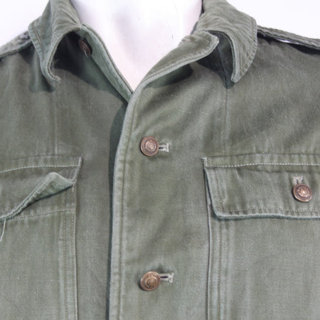 Cold War Vintage Romanian Army Shirt Genuine Surplus Jacket 40-42" (4105)