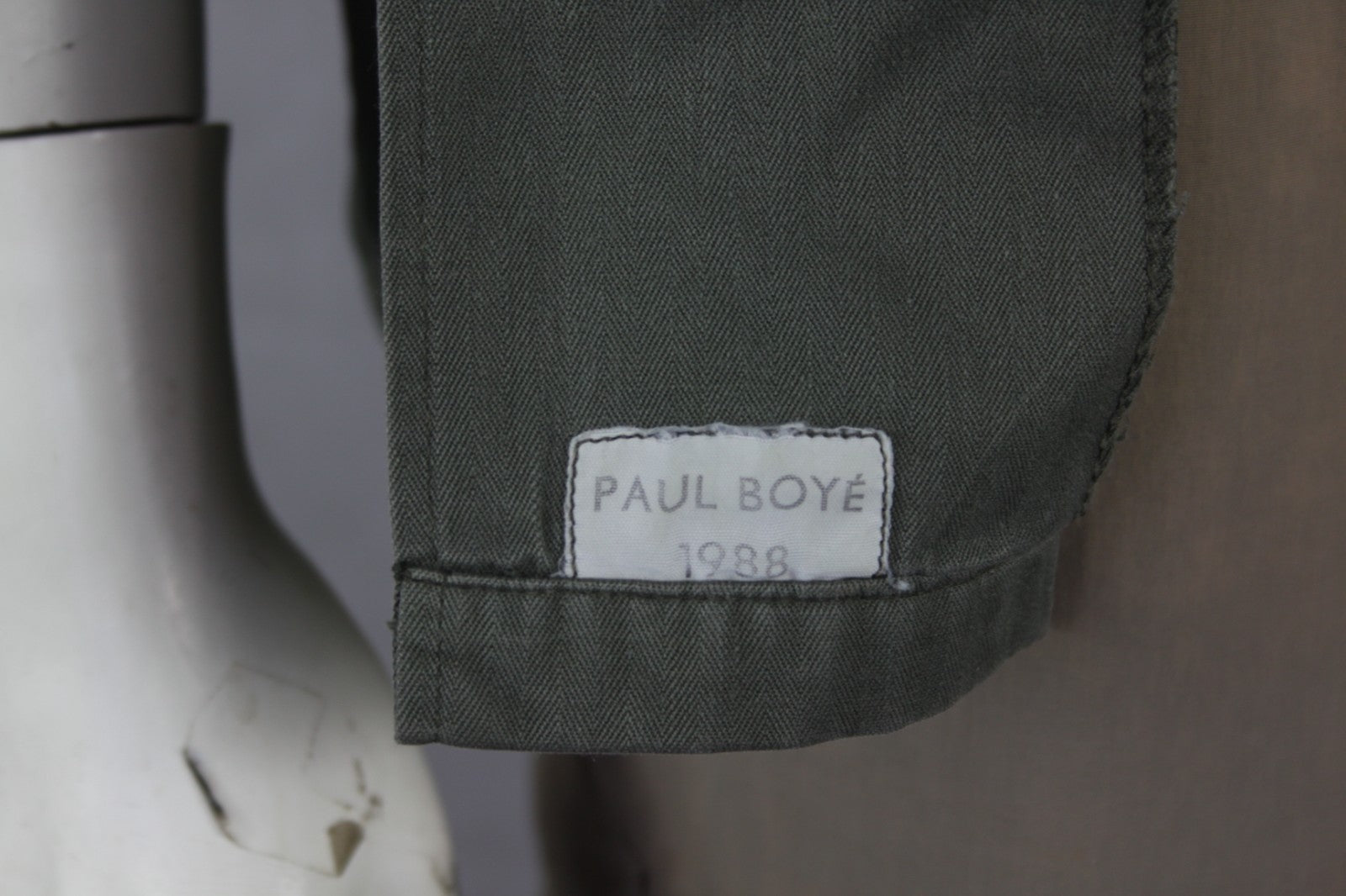 Genuine Surplus French Army Short Sleeve Shirt Warm Weather Olive (870)