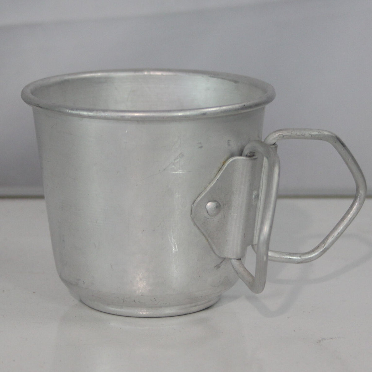Genuine Surplus Army Metal Cup with Folding Handles Small Mug  3235