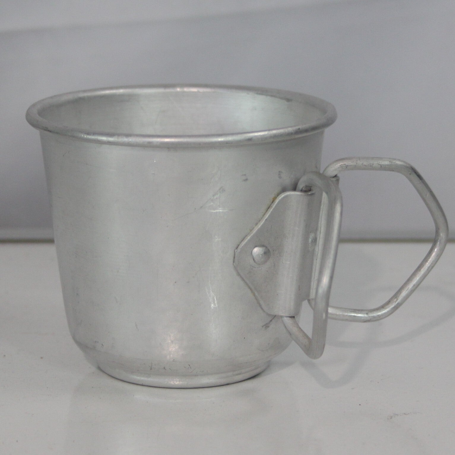 Genuine Surplus Army Metal Cup with Folding Handles Small Mug  3235