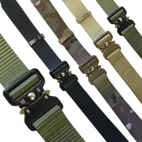 KT Recon Belt Tough Military Webbing Strap Belt 1.35" Wide  28-46" Waist