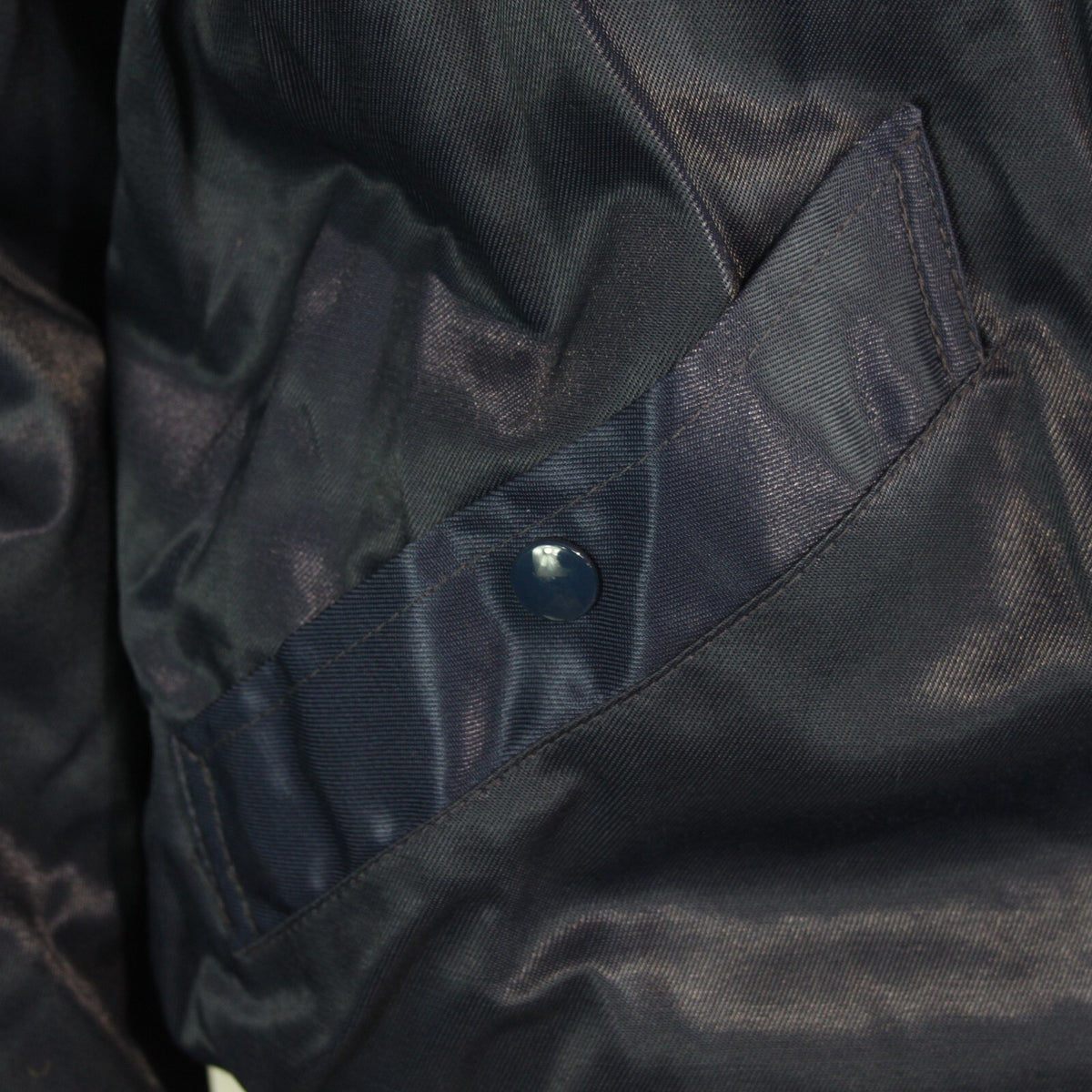Genuine Surplus French Military Bomber Jacket Pilot Style Navy 44" (3211)