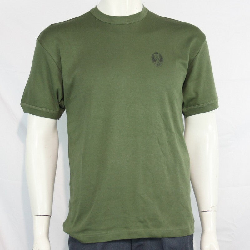 NEW Genuine Surplus Spanish Army Cotton T-Shirt with Insignia Eagle Olive (3280)