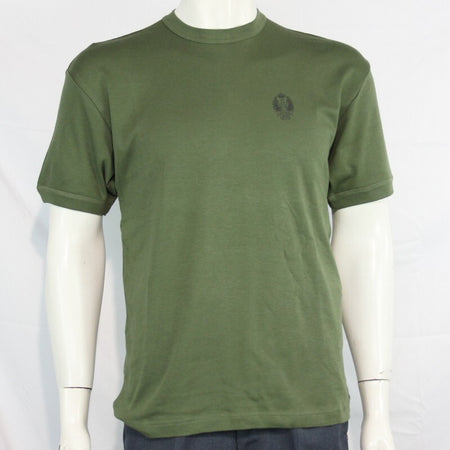 NEW Genuine Surplus Spanish Army Cotton T-Shirt with Insignia Eagle Olive (3280)