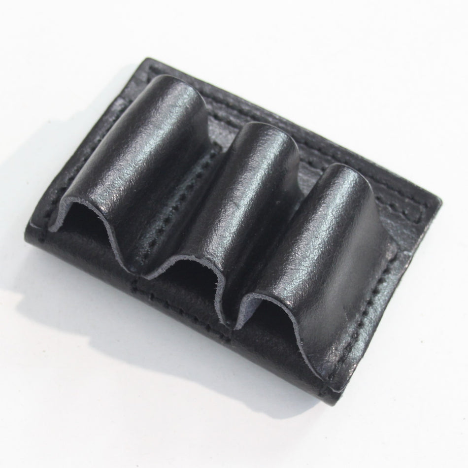 Scorpion Leather Ammo Holder Belt Loop Black (4059)