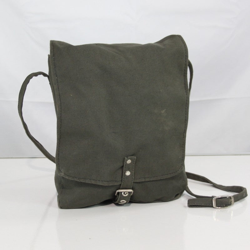 Genuine Surplus Bulgarian Side bag Small Map Carrier Maybe Canvas Green/grey3411
