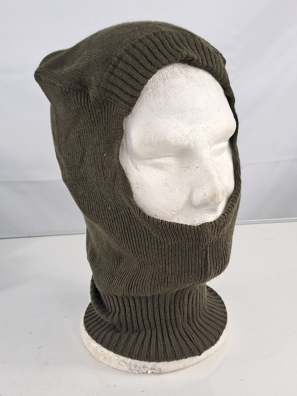 Genuine Surplus Croatian Military Balaclava Wool Mix Olive Knitted (2650)