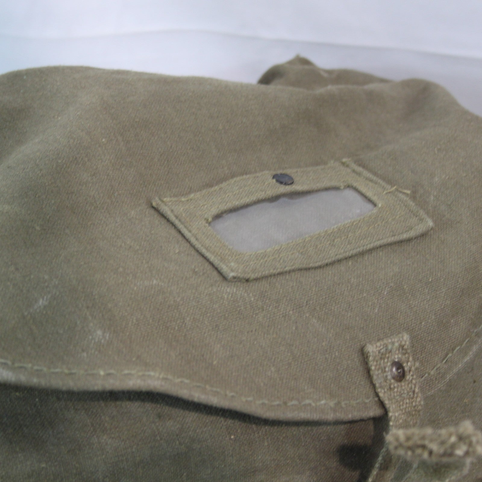 Genuine Surplus Vintage Italian Army Chain Fasten Canvas Bergen Rucksack (4152)