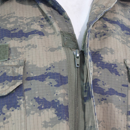 Turkish Airforce Shirt Lightweight Jacket Camouflage Genuine Surplus (4318)