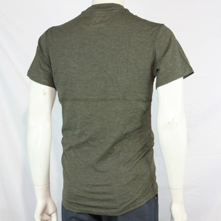 New Genuine Surplus Spanish Military Base Layer Top Short Sleeve Olive (3284)