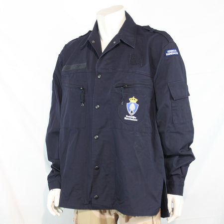 Genuine Surplus Dutch Royal marines Shirt Lightweight Jacket Navy 44-46" (3152)