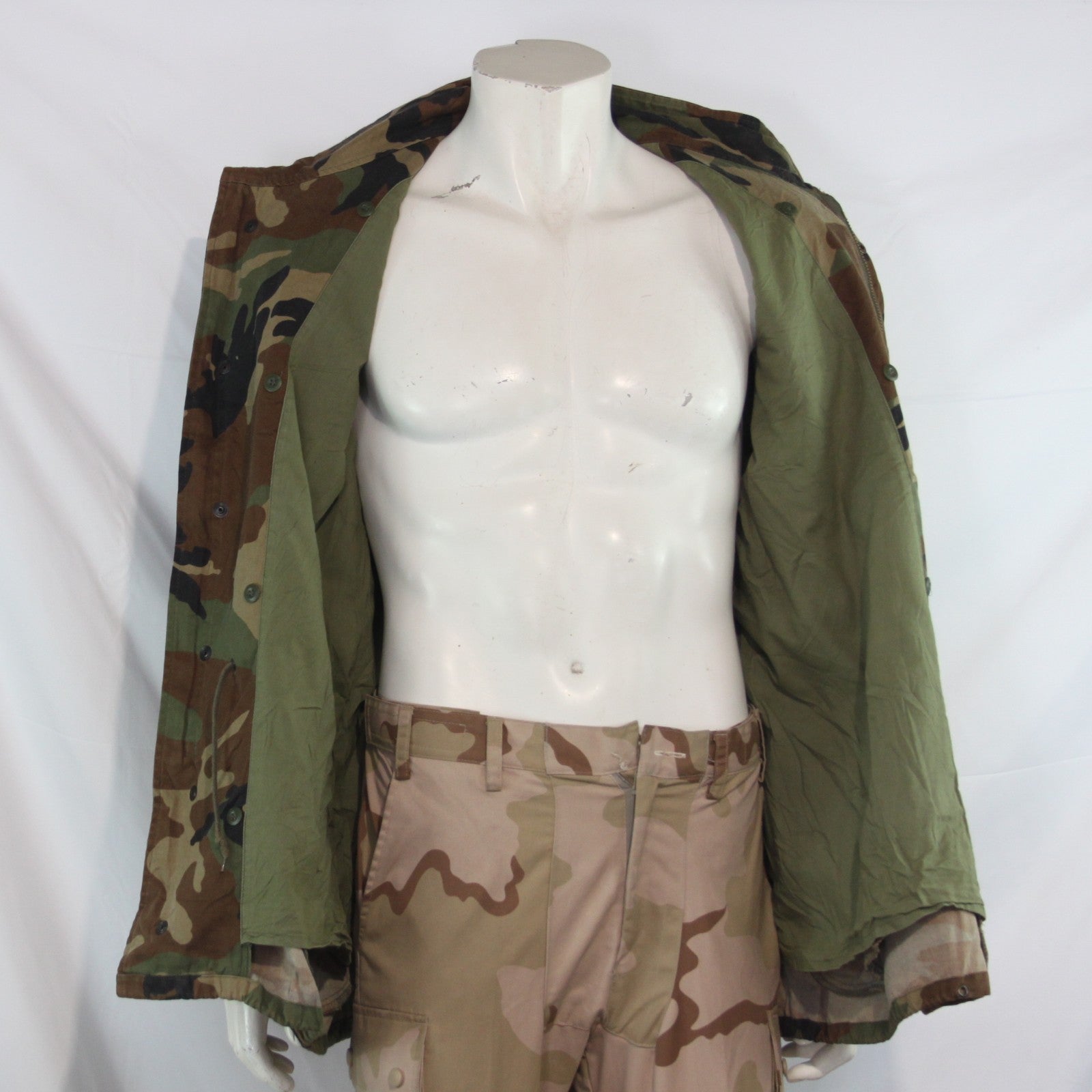 Croatian Army M65 Woodland Camo Jacket Genuine Surplus (4314)