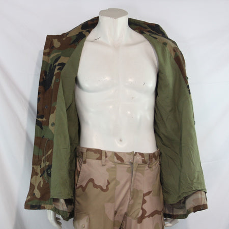 Croatian Army M65 Woodland Camo Jacket Genuine Surplus (4314)