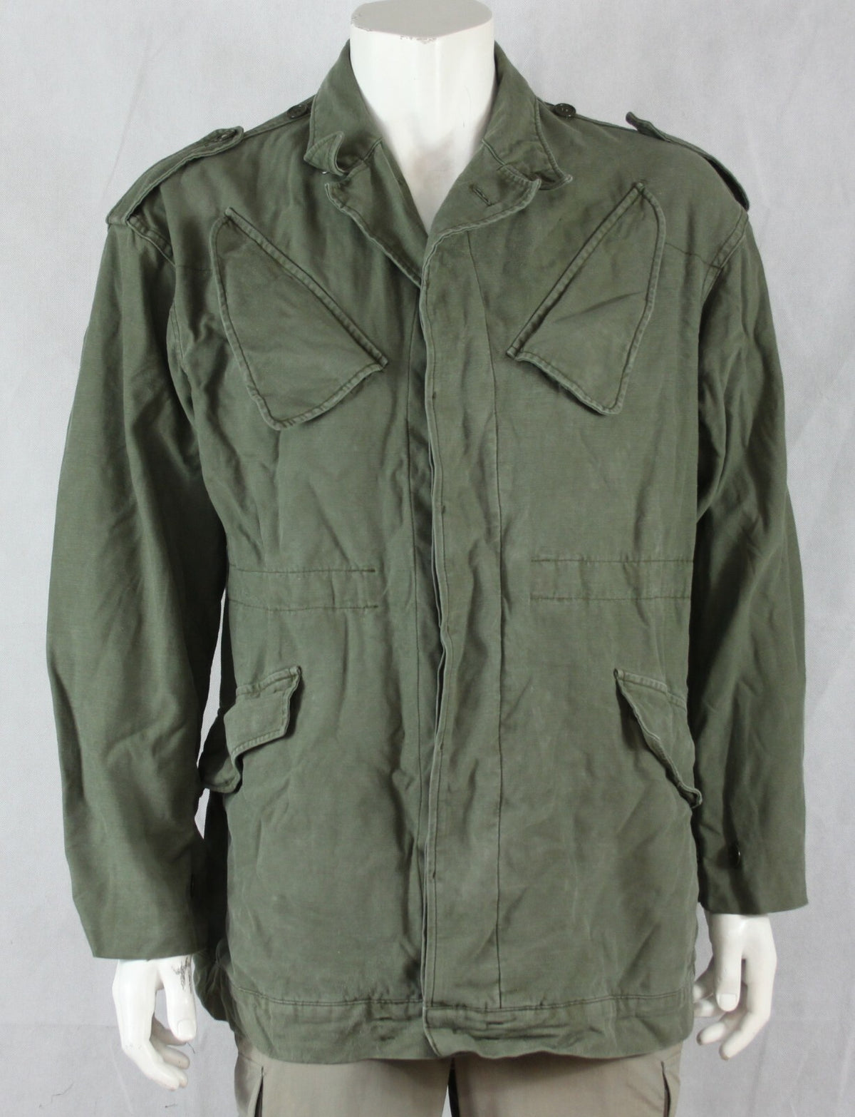 Genuine Surplus Dutch Canvas NATO Parka Vintage Olive Green Lined All Sizes