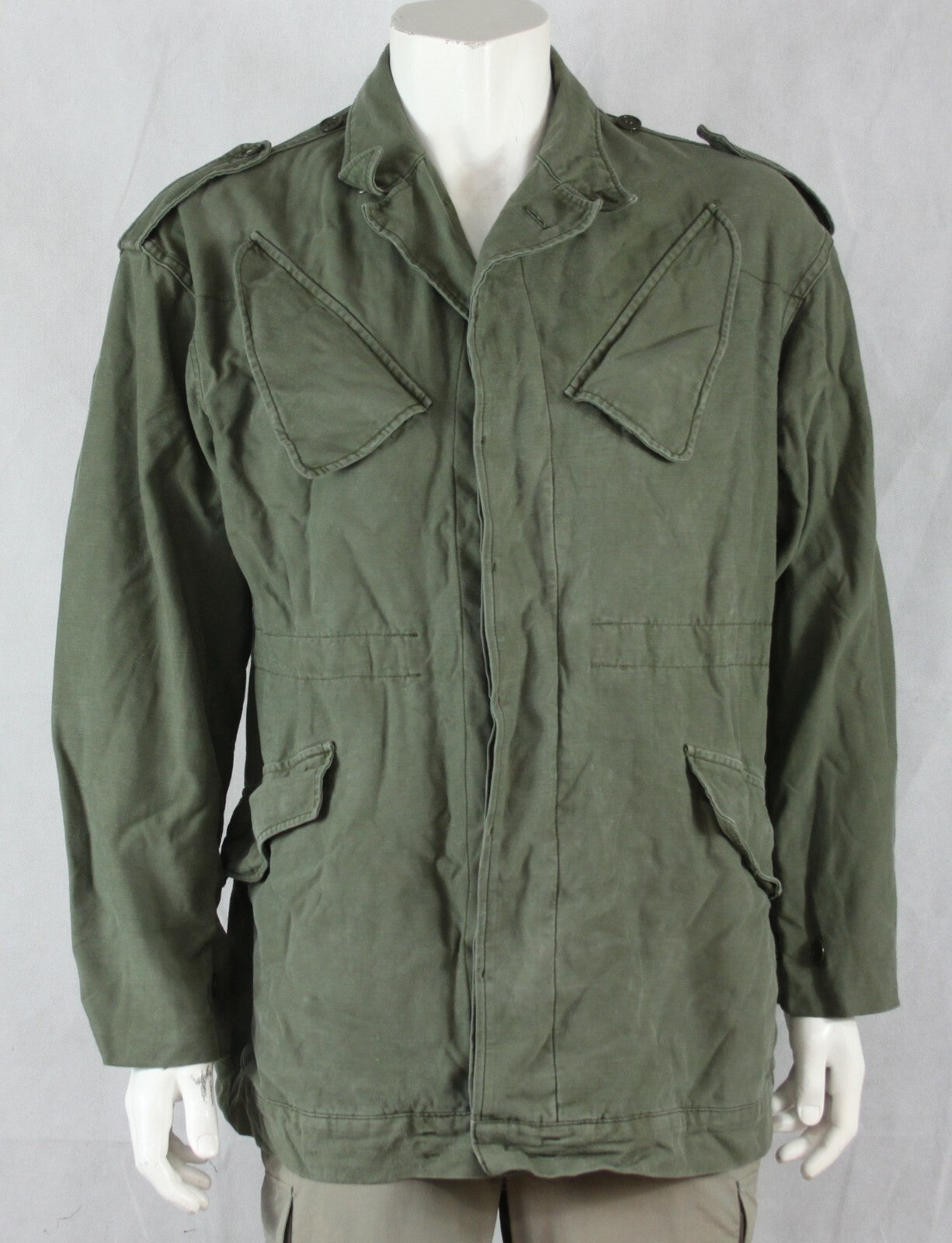 Genuine Surplus Dutch Canvas NATO Parka Vintage Olive Green Lined All Sizes