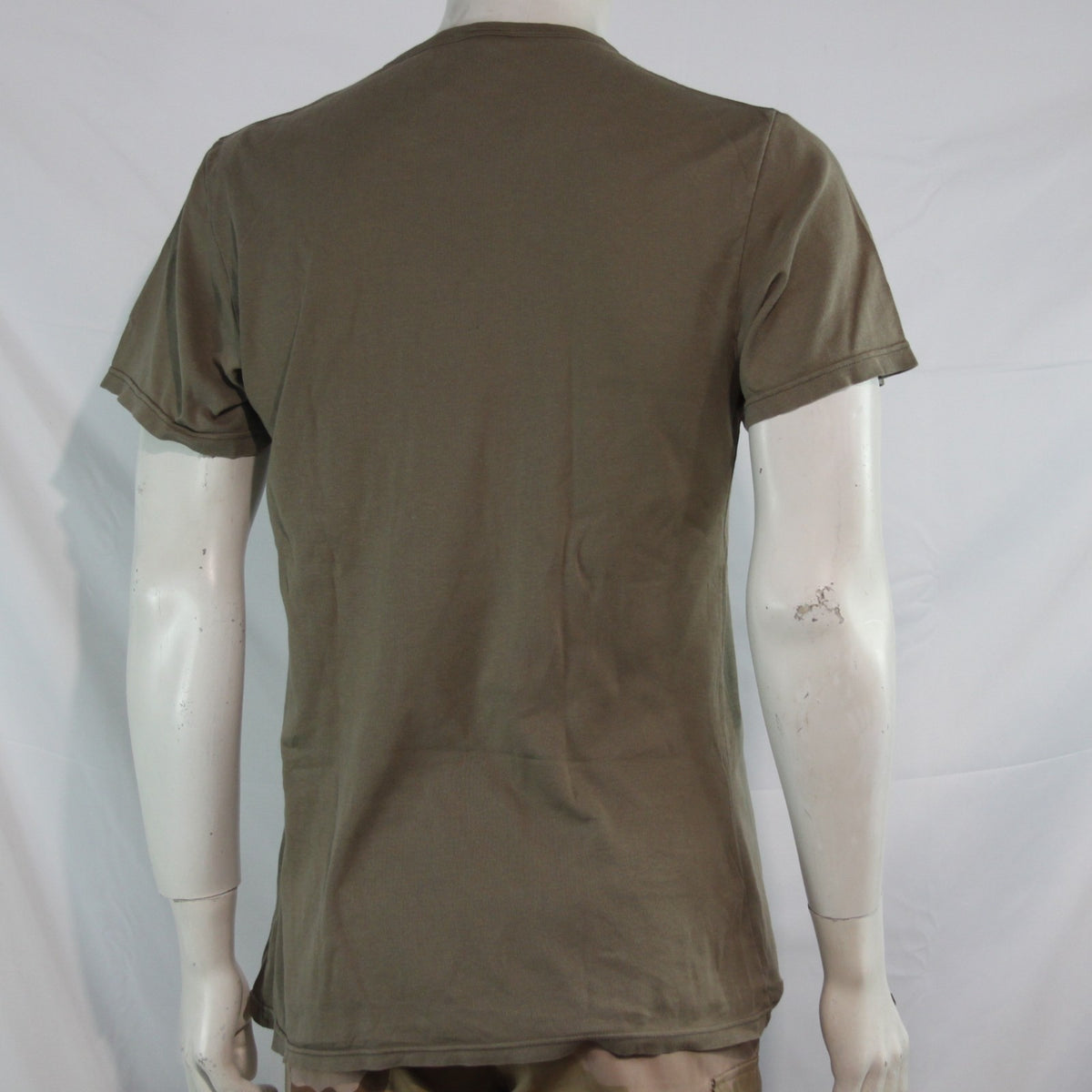 Genuine Surplus French Army T-Shirt Faded Olive (4280)
