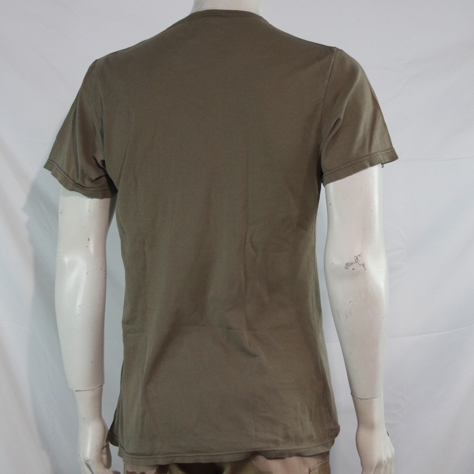Genuine Surplus French Army T-Shirt Faded Olive (4280)