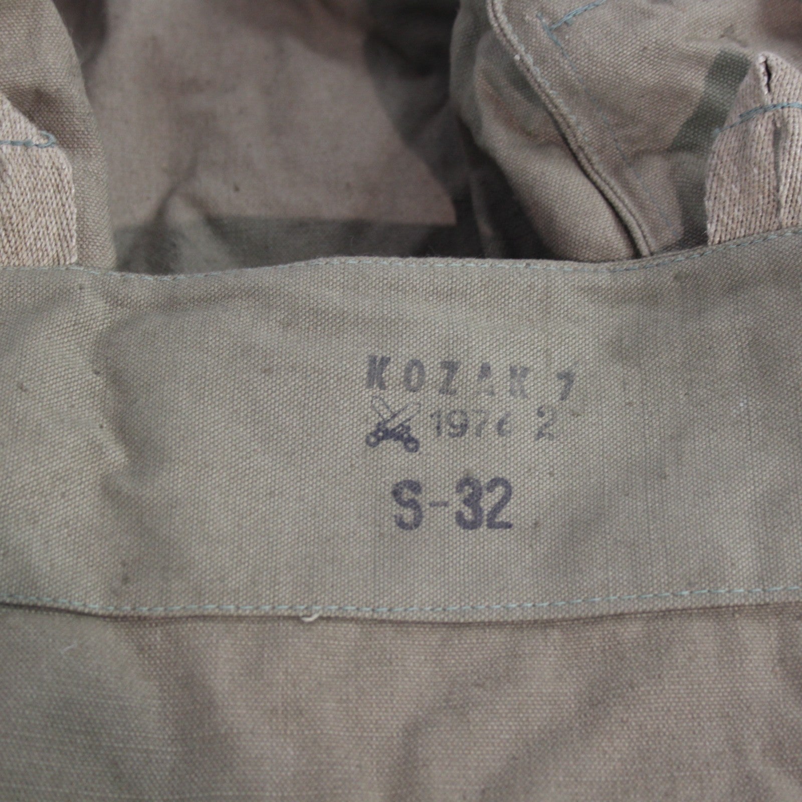 Genuine Surplus Czech Army Vintage Cotton Canvas Side Bag Large (3408)