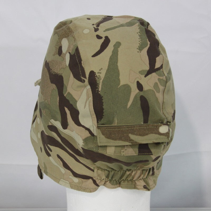 Genuine Surplus British Army MTP Camo Winter Cold Weather Hat No Chin Flaps