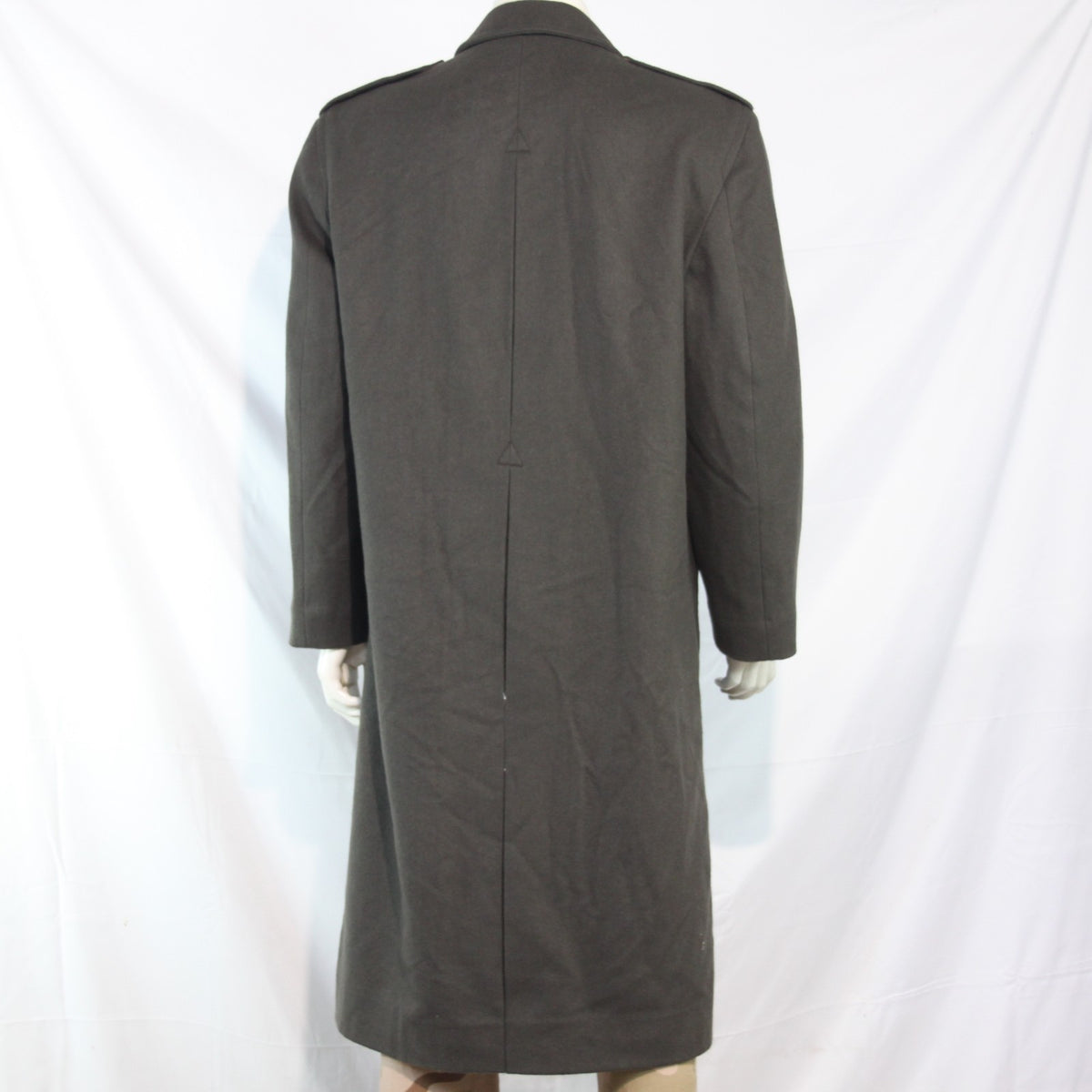 NEW Mens French Army Overcoat Greatcoat Genuine Surplus 42-44" Chest (3512)
