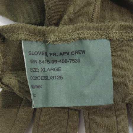 Genuine Surplus British Army FR AFV Gloves Stretch Knit (4343)